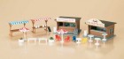 11352 Auhagen Snack stands and market stalls